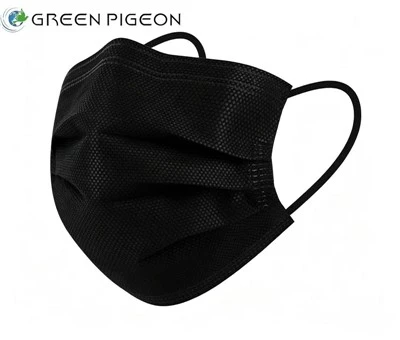 Masker Wajah Sekali Pakai Hitam untuk Kulit Sensitif